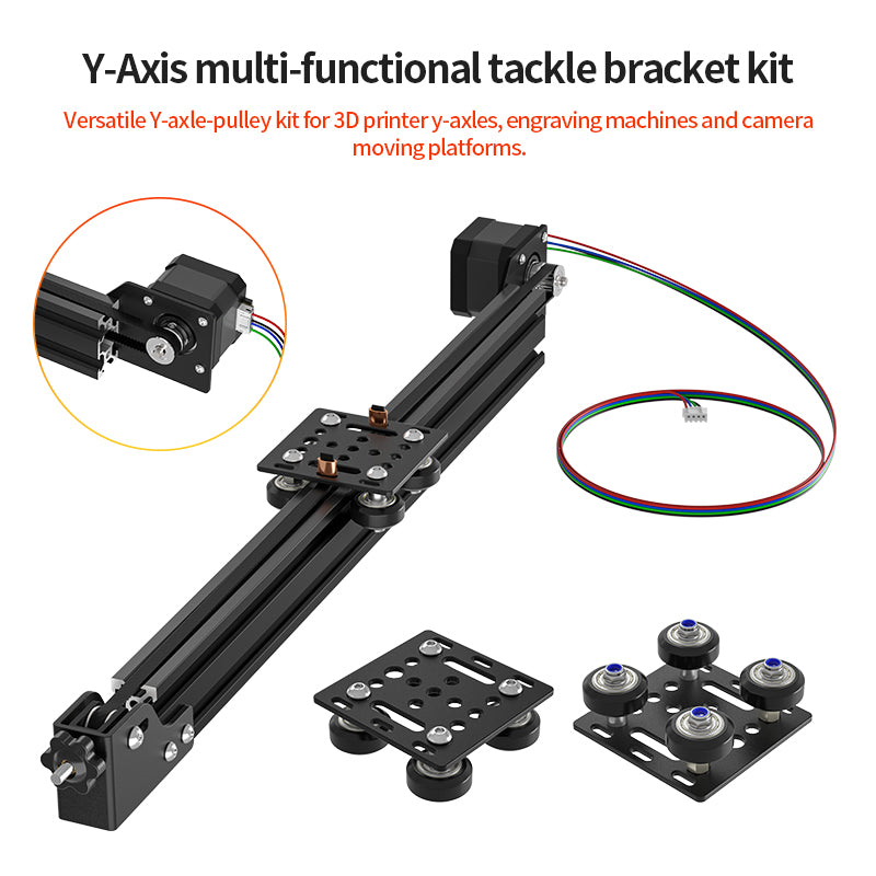 2040 V-Slot Sync Belt Sliding Platform Camera Mobile Platform