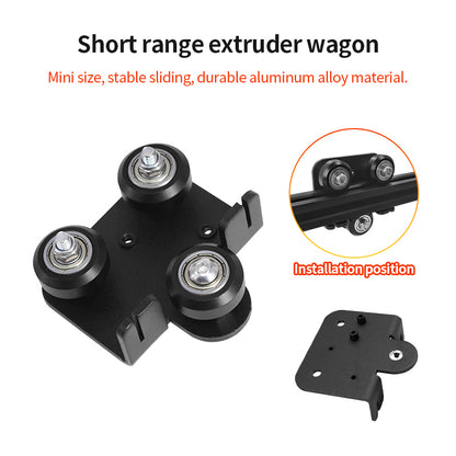 1set Extruder Back Support Plate Kit For Ender 3