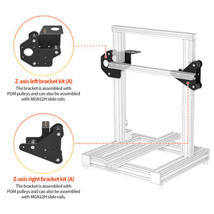 3D Printer Parts Dual Z-axis T8 Lead Srew Pitch 2mm Guide Fixing Plate Bracket