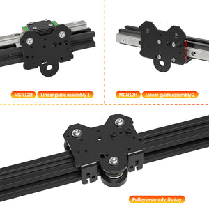 3D Printer Accessories Upgrade Ender3 Long Range X Axis Carriage Block Kit