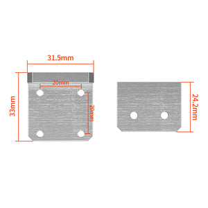 3D Printer Parts Y Axis Upgrade Kit Linear Rails Fixed Fittings L Type