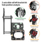 1204 Ball screw Dual Z-axis Linear Rail Guide Fixing Plate Bracket